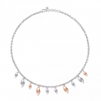 Morellato Foglia coll. ss+rg wcharms arg.925 femminile SAKH49