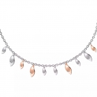 Morellato Foglia coll. ss+rg wcharms arg.925 femminile SAKH49