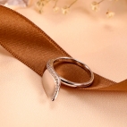 Morellato Foglia an. ss zircons s.18 arg.925 femminile SAKH38018