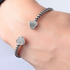 Morellato Enjoy br. cuff boules ss &crystals heart donna SAJE19