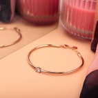 Morellato Cerchi bangle rg cuff wstone