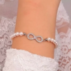 Bracciale MORELLATO donna Gioia infinito con perle