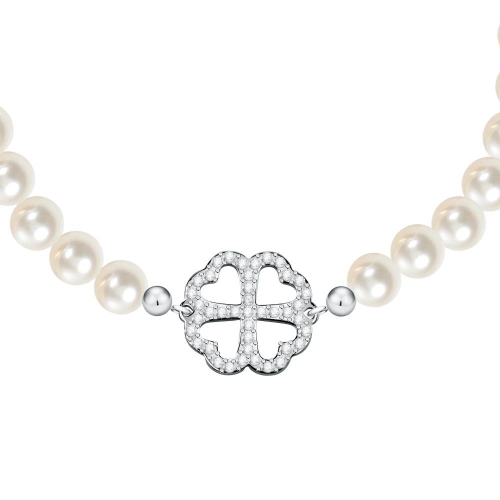 Bracciale MORELLATO Gioia perle quadrifoglio