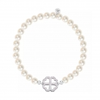 Bracciale MORELLATO Gioia perle quadrifoglio