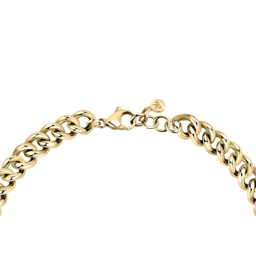 Morellato Unica pend.yg curb+3 ss pave cy lin 42cm femminile