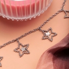 Collana MORELLATO donna Dolcevita acciaio stelle - 40/45 cm