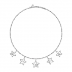 Collana MORELLATO donna Dolcevita acciaio stelle - 40/45 cm