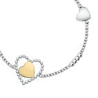 Bracciale MORELLATO donna Dolcevita doppio cuore - 16/19 cm