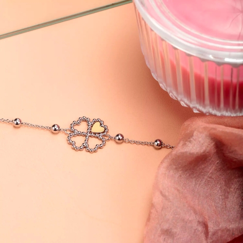 Bracciale MORELLATO Dolcevita quadrifoglio -...