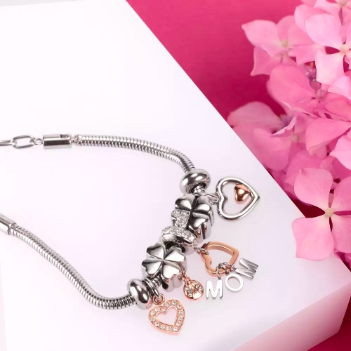 Bracciale Morellato Drops love mom 5 beads -...