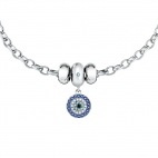 Bracciale MORELLATO Drops evils eye blu - 16/19 cm