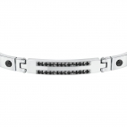 Bracciale MORELLATO uomo Urban bangle Crystal nero