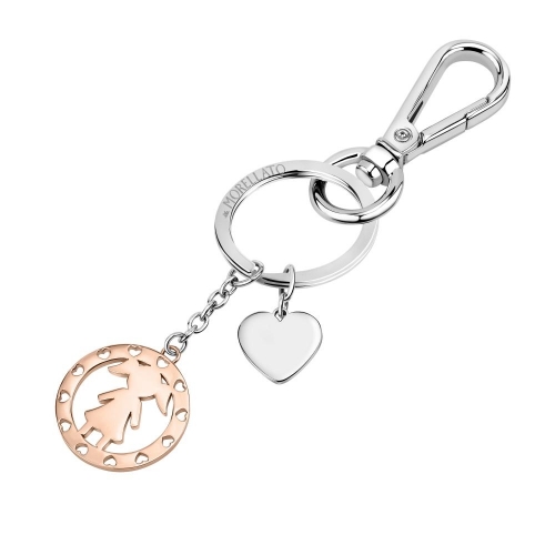 Morellato Keyholder love ss heart + rg girl femminile SD7154