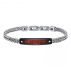 Bracciale SECTOR Wood sandalwood - 22 cm