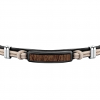 Bracciale SECTOR uomo Wood string beige - 22 cm