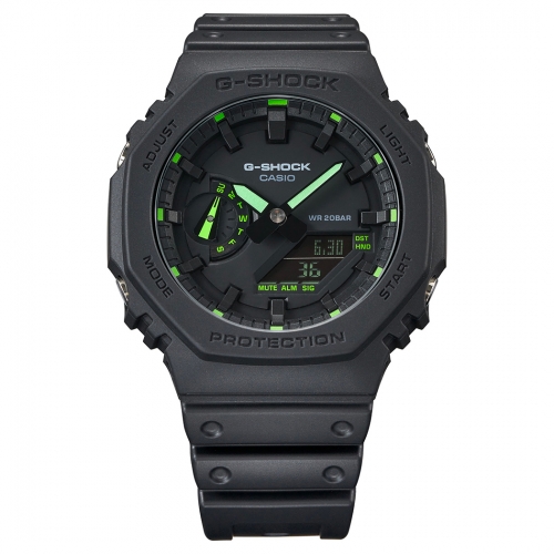 Orologio CASIO uomo G-Shock analogico digitale nero / verde