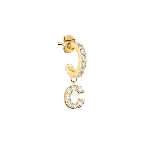 La Petite Story Hoop earrings yg letter c