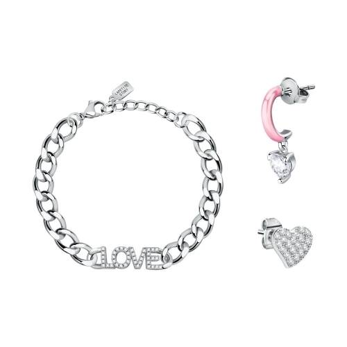 Bracciale e Orecchini LA PETITE STORY Love - Kit