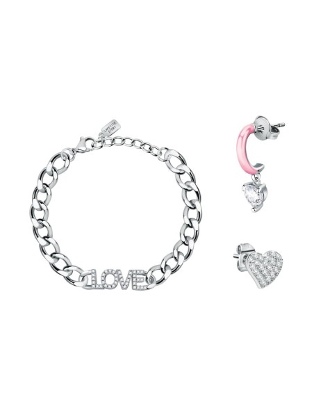 Bracciale e Orecchini LA PETITE STORY Love - Kit