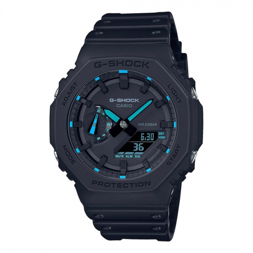 Orologio CASIO uomo G-Shock analogico digitale nero / blu
