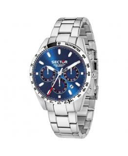 Sector 245 41mm chr blue dial ss br