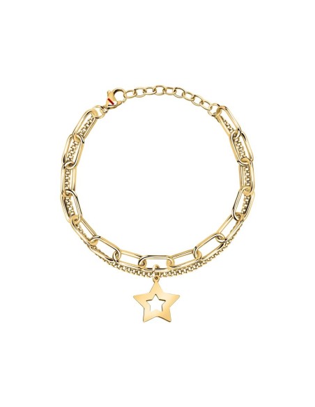 Bracciale SECTOR donna Emotion doppio dorato / stella