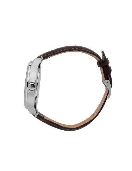 Orologio PHILIP WATCH uomo Blaze datario pelle marrone / silver