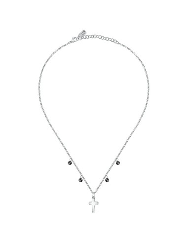 Collana LA PETITE STORY Family acciaio croce