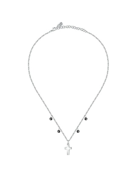 Collana LA PETITE STORY Family acciaio croce