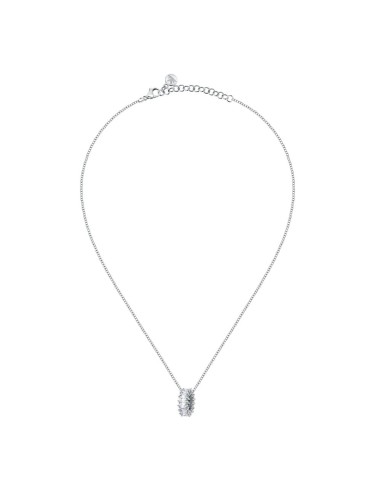 Pendente MORELLATO Baguette silver plated white