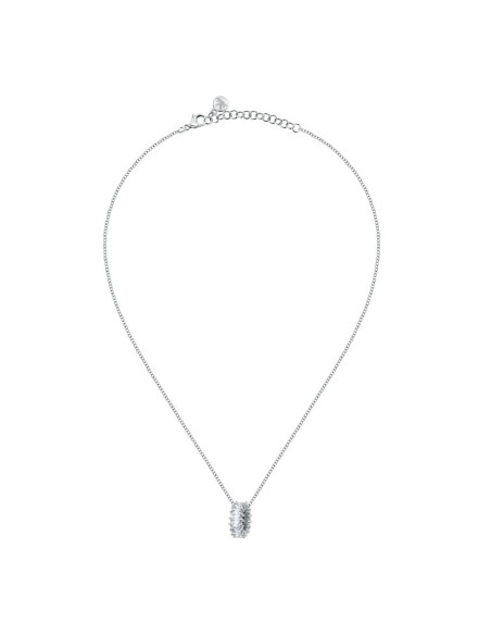 Pendente MORELLATO Baguette silver plated white