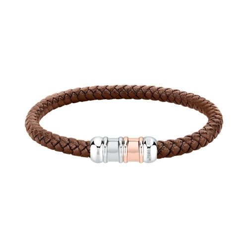 Bracciale MORELLATO uomo Moody marrone /...