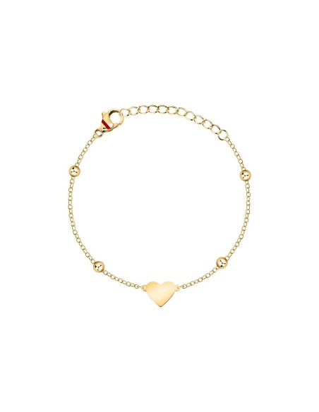 Bracciale SECTOR donna Emotion acciaio dorato / cuore