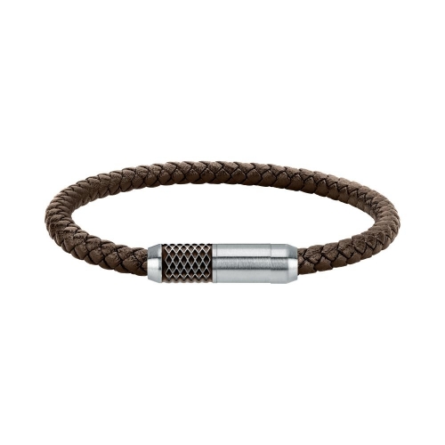 Bracciale SECTOR uomo Bandy pelle marrone /...