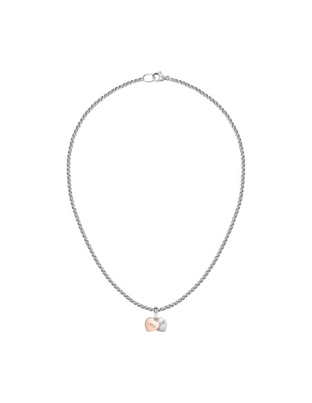 Collana MORELLATO donna Drops acciaio you & me