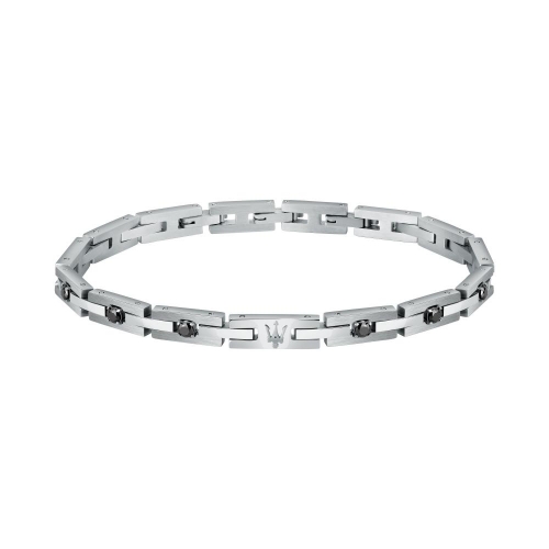 Bracciale MASERATI uomo Iconic acciaio /...
