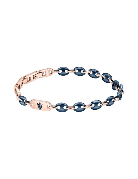 Bracciale MASERATI uomo Maserati Ceramic oro rosa / blu