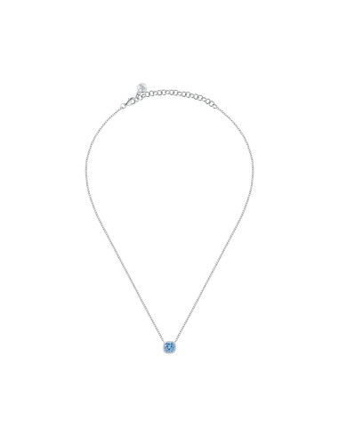 Morellato Tesori pend. 925% aqua cz cushion 35+5cm