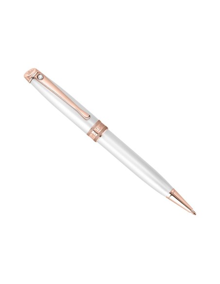 Morellato Bijou rg & white with pp stone