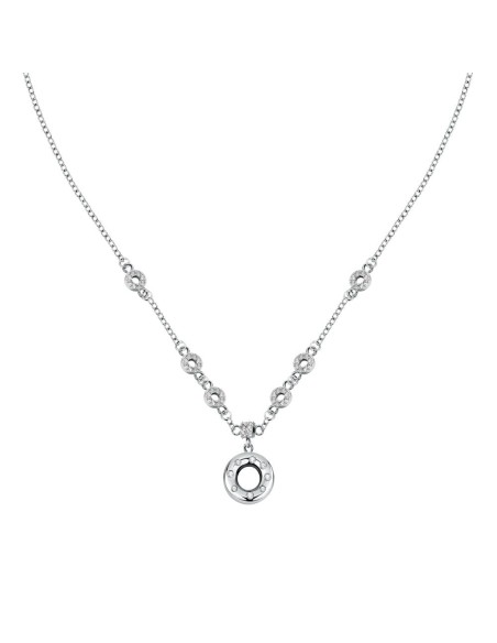 Collana MORELLATO donna Bagliori acciaio / cristalli bianchi (SAVO04)