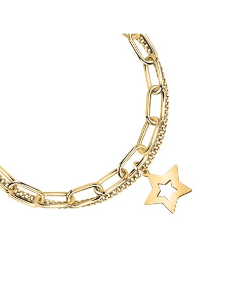 Bracciale SECTOR donna Emotion doppio dorato / stella