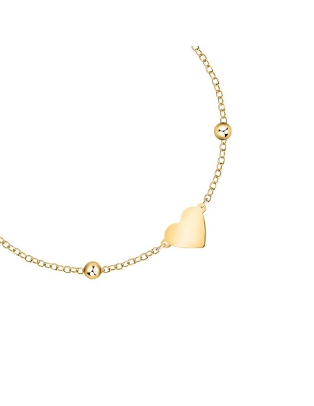 Bracciale SECTOR donna Emotion acciaio dorato / cuore