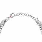 Bracciale SECTOR donna Emotions acciaio doppio / cuore
