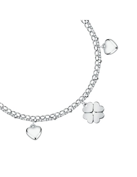 Bracciale SECTOR donna Emotions quadrifoglio / cuori