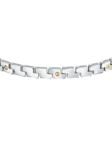Bracciale MORELLATO uomo Gold acciaio / oro 18k