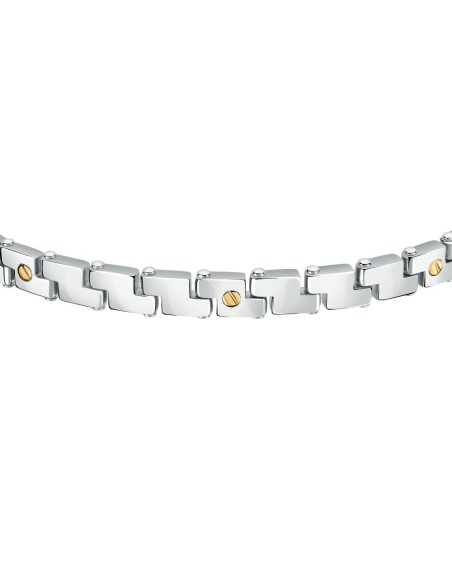 Bracciale MORELLATO uomo Gold acciaio / oro 18k