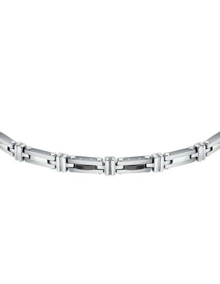Bracciale SECTOR uomo Premium acciaio / ceramica nera (SAVK04)