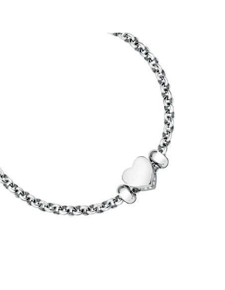 Bracciale MORELLATO donna Drops acciaio / cuore