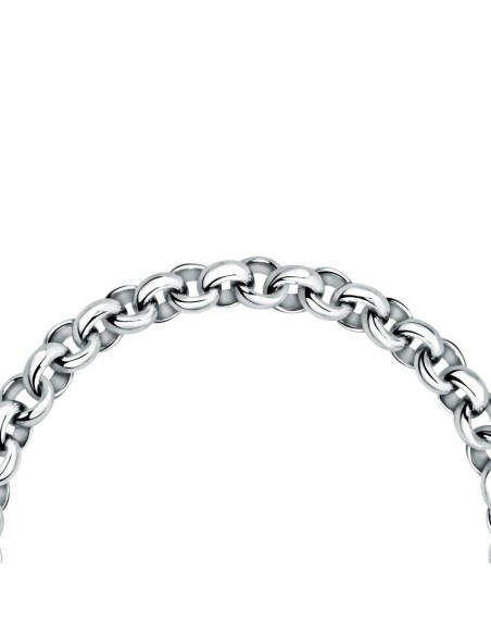 Bracciale MORELLATO donna Drops acciaio / quadrifoglio