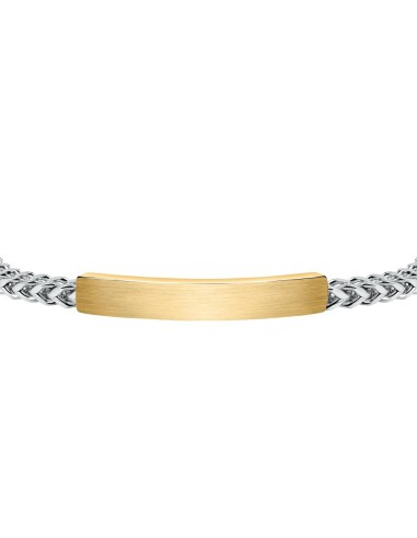 Bracciale SECTOR uomo Basic acciaio / dorato